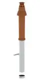 Remeha-Dachdurchfuehrung-konzentrisch-DN-60-100-rot-M87981 gallery number 1